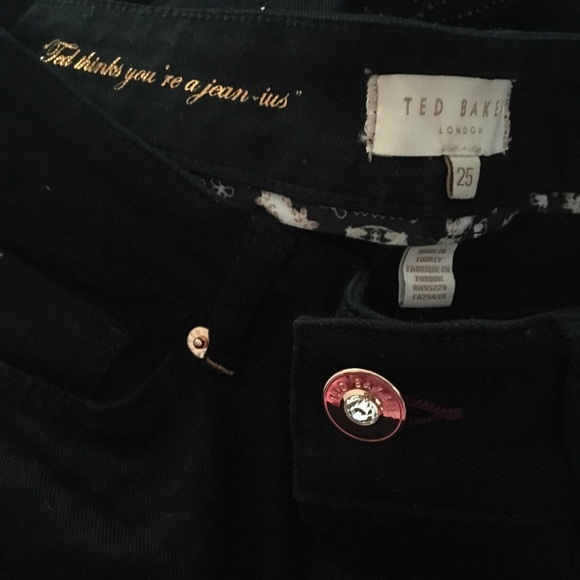 Ted Baker Black Sparkle Jeans - Picture 6 of 6